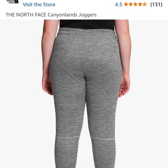 The North Face Canyonlands Sweatpants Joggers Lightweight Gray Size 1X - Picture 3 of 12